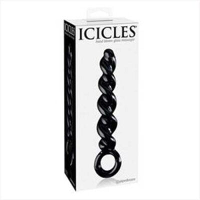 Icicles NO.39-Black 9″