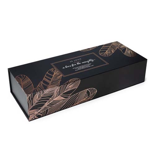 Naughty Collection - Rose Gold Feather Design Box